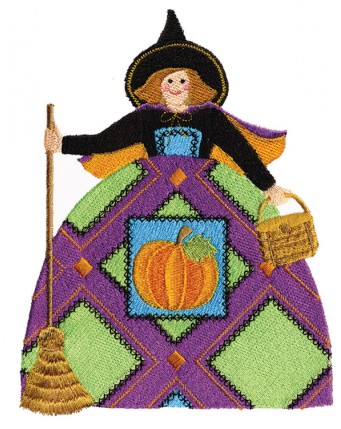 Little Quilt Witch