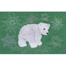 Snowy Polar Bear